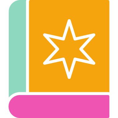 yıldız simgesi vektör illüstrasyonu