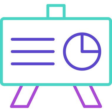 Saat simgesi vektör illüstrasyonu