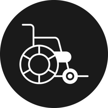 Modern oto tamir simgesinin vektör illüstrasyonu