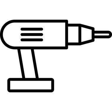 Tornavida. Web simgesi basit tasarım