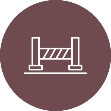 Modern oto tamir simgesinin vektör illüstrasyonu