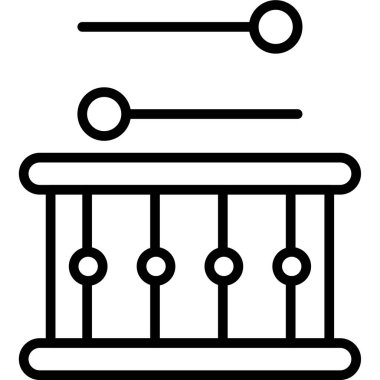 Modern yapı simgesinin vektör illüstrasyonu