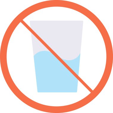 su camı simgesi, vektör illüstrasyon tasarımı