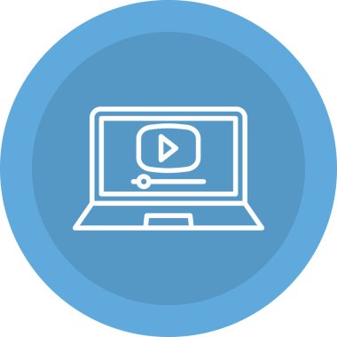 bilgisayar simgesi vektör illüstrasyonu