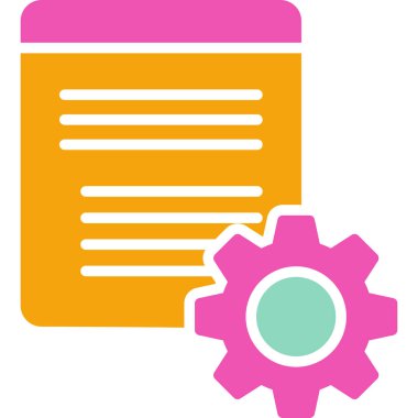 seo modern simgesinin vektör illüstrasyonu