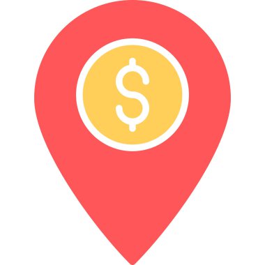 Yer düz vektör simgesi