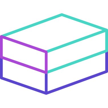 Renk Küpü vektör çizimi