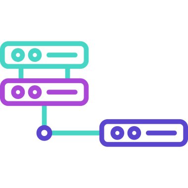 ağ paylaşım simgesi çizimi