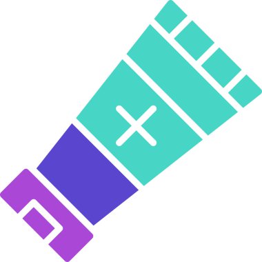 Boya. Web simgesi basit illüstrasyon