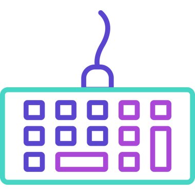 Alışveriş sepeti simgesi, beyaz arkaplanda basit vektör illüstrasyonu