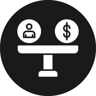 para simgesi vektör illüstrasyonu