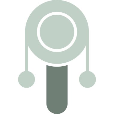 Düz Biçimli Hava Filtresi Simgesi.