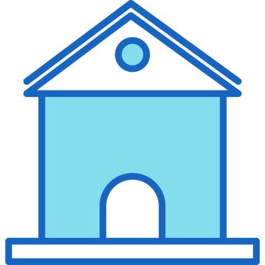 mimarlık evi simgesi - taslak biçimi