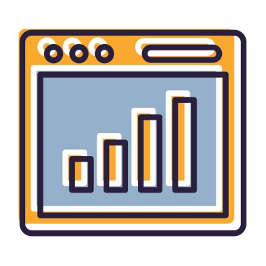 iş veri analiz simgesi