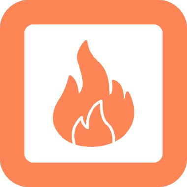 Simge vektör resimlemesini ateşle