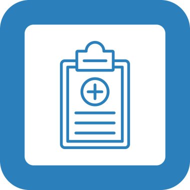 Belge simgesinin vektör illüstrasyonu