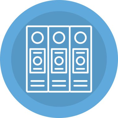 Sunucu. Web simgesi basit illüstrasyon