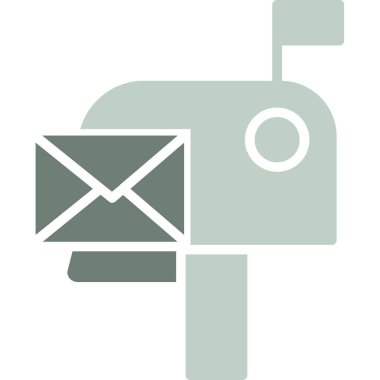 E- posta simgesi vektör illüstrasyonu