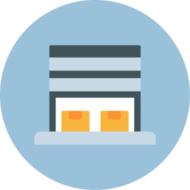 Renkli vektör simgesini sakla