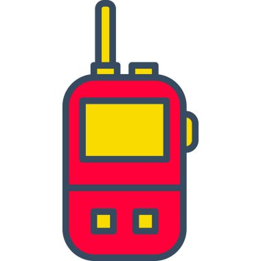 cep telefonu ikonu vektör illüstrasyonu