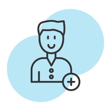 doktor vektör çizimi beyaz arkaplanda izole edildi