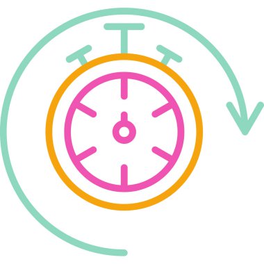 Pusula. Web simgesi basit illüstrasyon