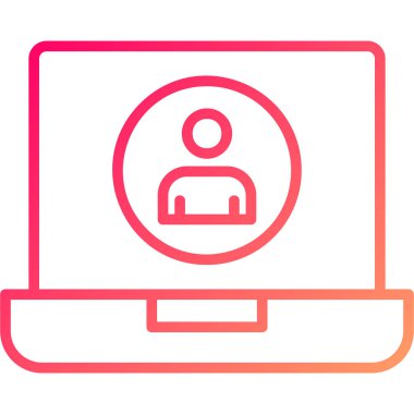 bilgisayar simgesi vektör illüstrasyonu