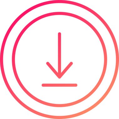 ok simgesi, vektör illüstrasyonu