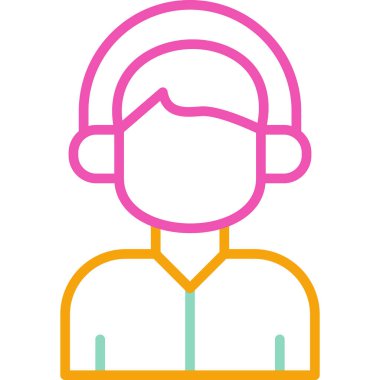 avatar erkek simgesi - taslak biçimi