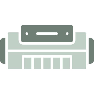 Beyaz arkaplanda izole edilmiş modern oto tamir simgesinin vektör çizimi