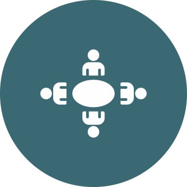 Benzersiz grup insanları simge vektörü