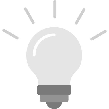 ampul ışık fikir simgesi