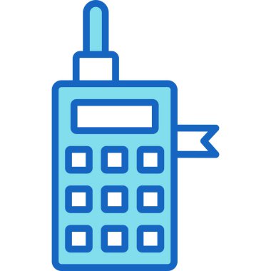 - Telefon. Web simgesi basit illüstrasyon