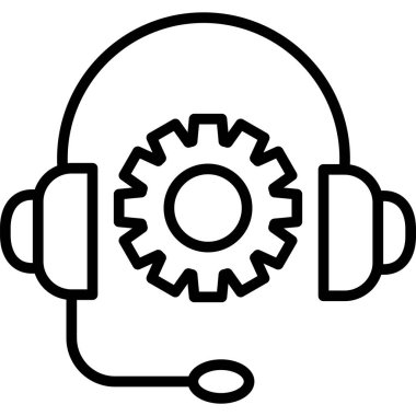 müşteri hizmetleri simgesini destekle