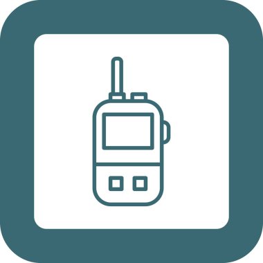 Eşsiz Telefon Vektörü Kabartma Simgesi