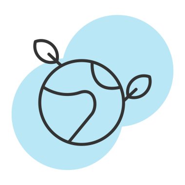 meyve vektörü ince çizgi simgesi