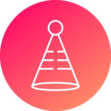 Bir fener simgesinin vektör illüstrasyonu