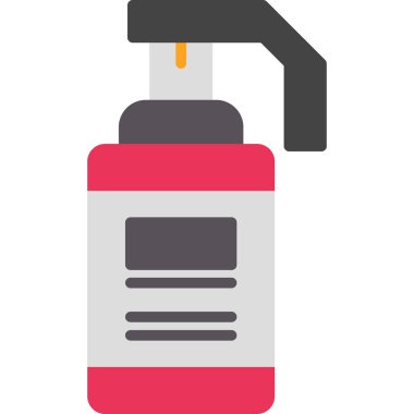 Sprey ağ simgesi, basit vektör illüstrasyonu