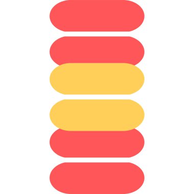 Yemek. Web simgesi vektör illüstrasyonu