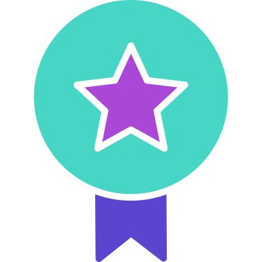 Ödül. Web simgesi vektör illüstrasyonu