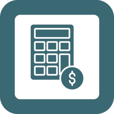 Dolar simgesi vektör illüstrasyonu