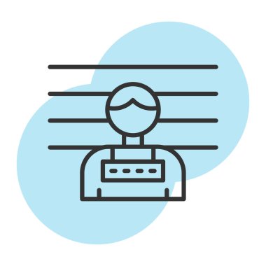 Modern b 'nin vektör illüstrasyonu eksik simgesi