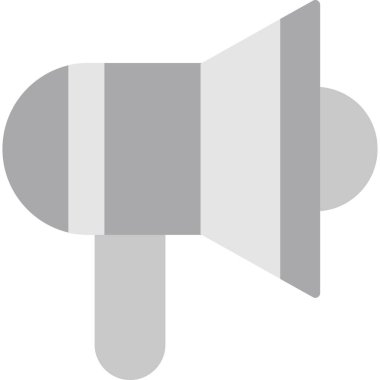 Hoparlör Basit Vektör Simgesi İllüstrasyonu