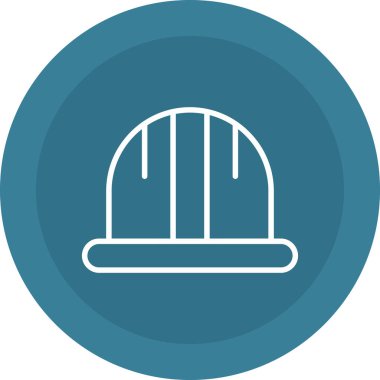 Kask vektör simgesi