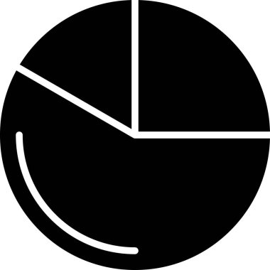 Pasta grafik diyagramı simgesi