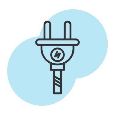 Dolgu simgesi vektör illüstrasyonu