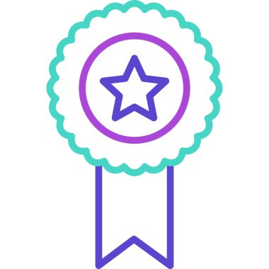 Ödül. Web simgesi basit illüstrasyon