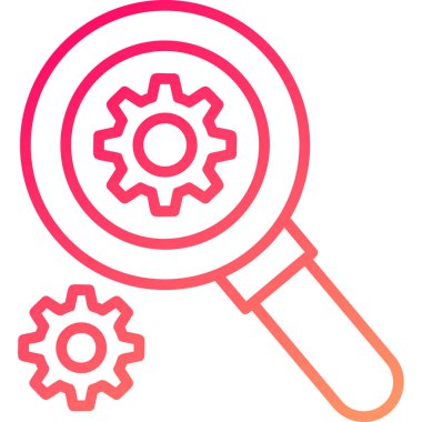 seo modern simgesinin vektör illüstrasyonu