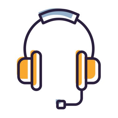 kulaklık müziği ses aygıtı simgesi