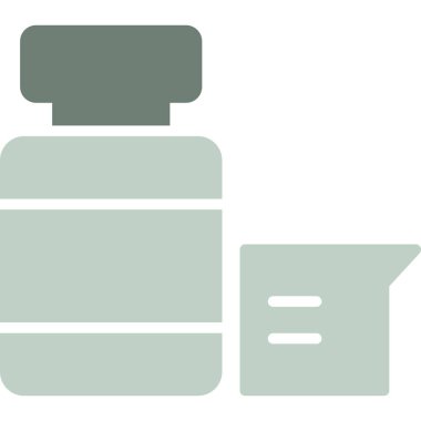 Parfüm şişesi simgesi düz stil